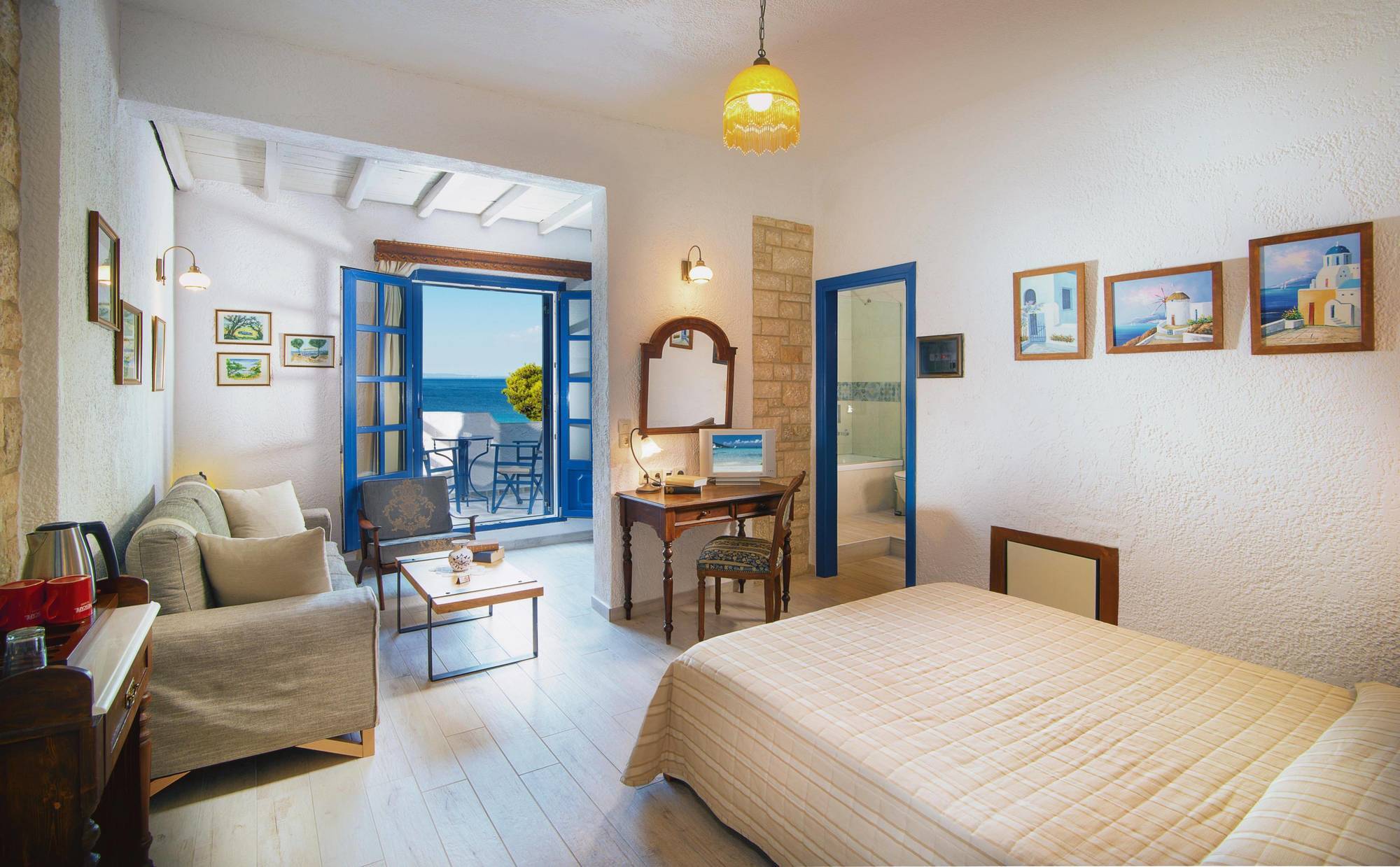 Virginia Hotel Sithonia Bagian luar foto